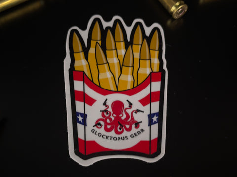 Glocktopus Gear Freedom Fries 3” Sticker