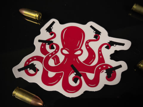 Glocktopus 3” Stickers